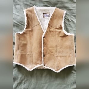 Vintage Suede Vest